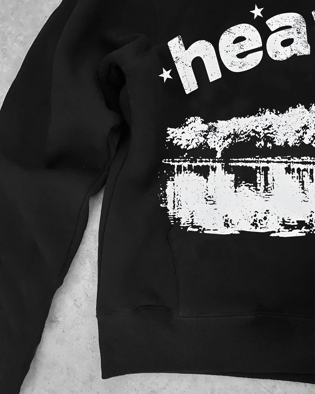 'HEAVENLY' 500G HEAVYWEIGHT HOODIE - Image 3