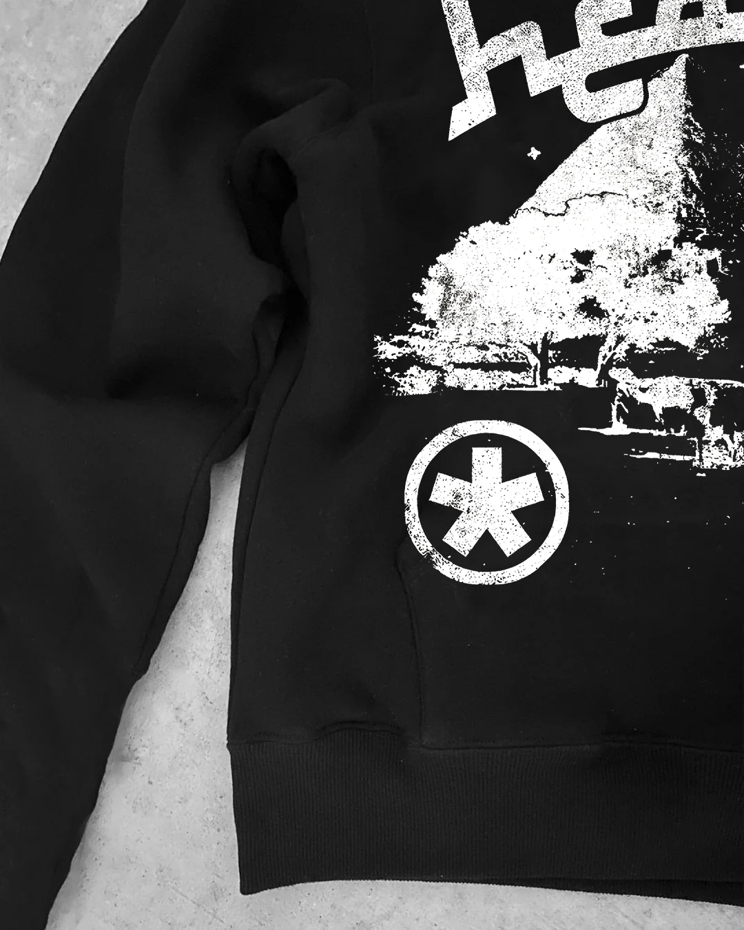'HEAVENLY II' 500G HEAVYWEIGHT HOODIE - Image 4