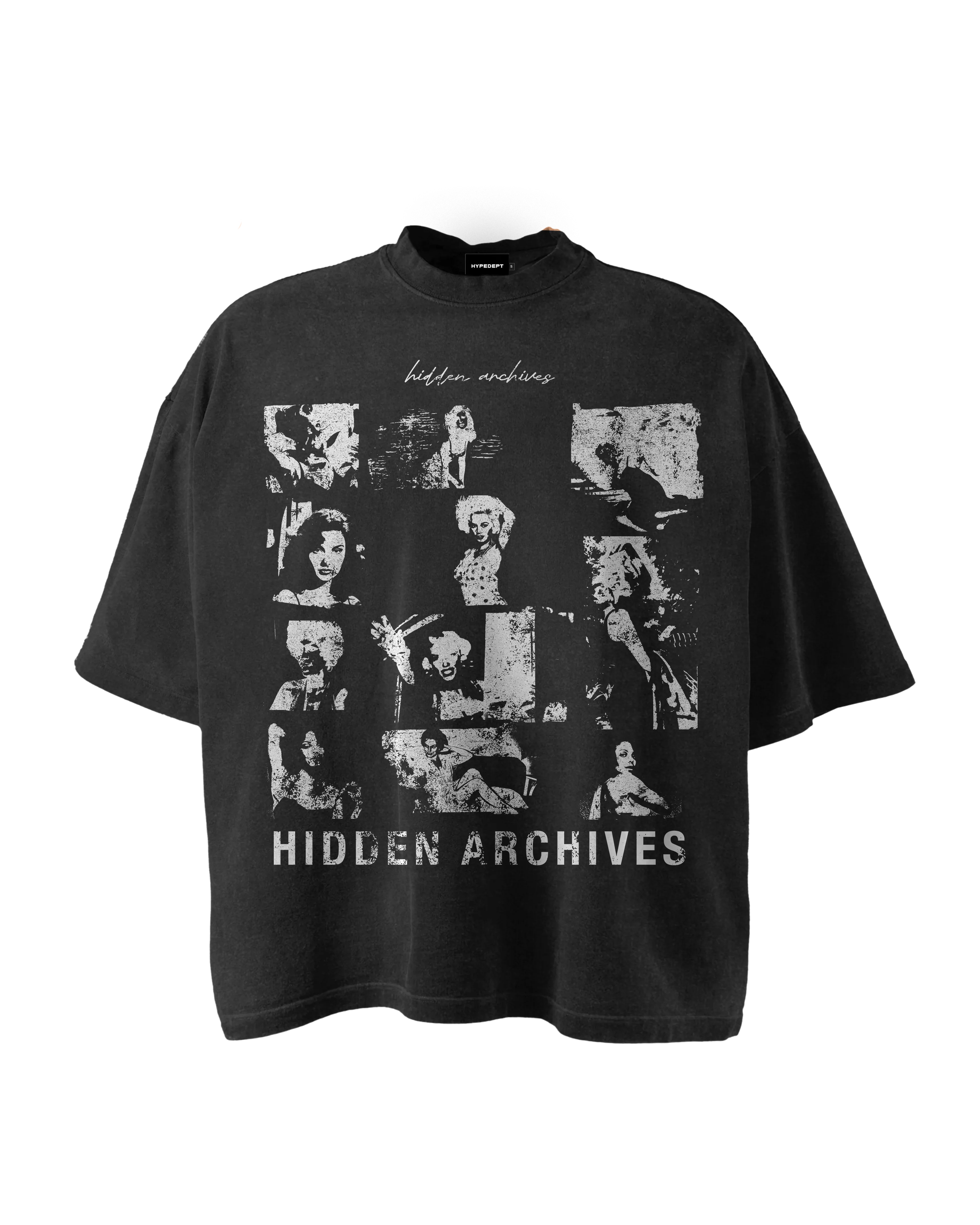'HIDDEN ARCHIVES' GRAPHIC TEE