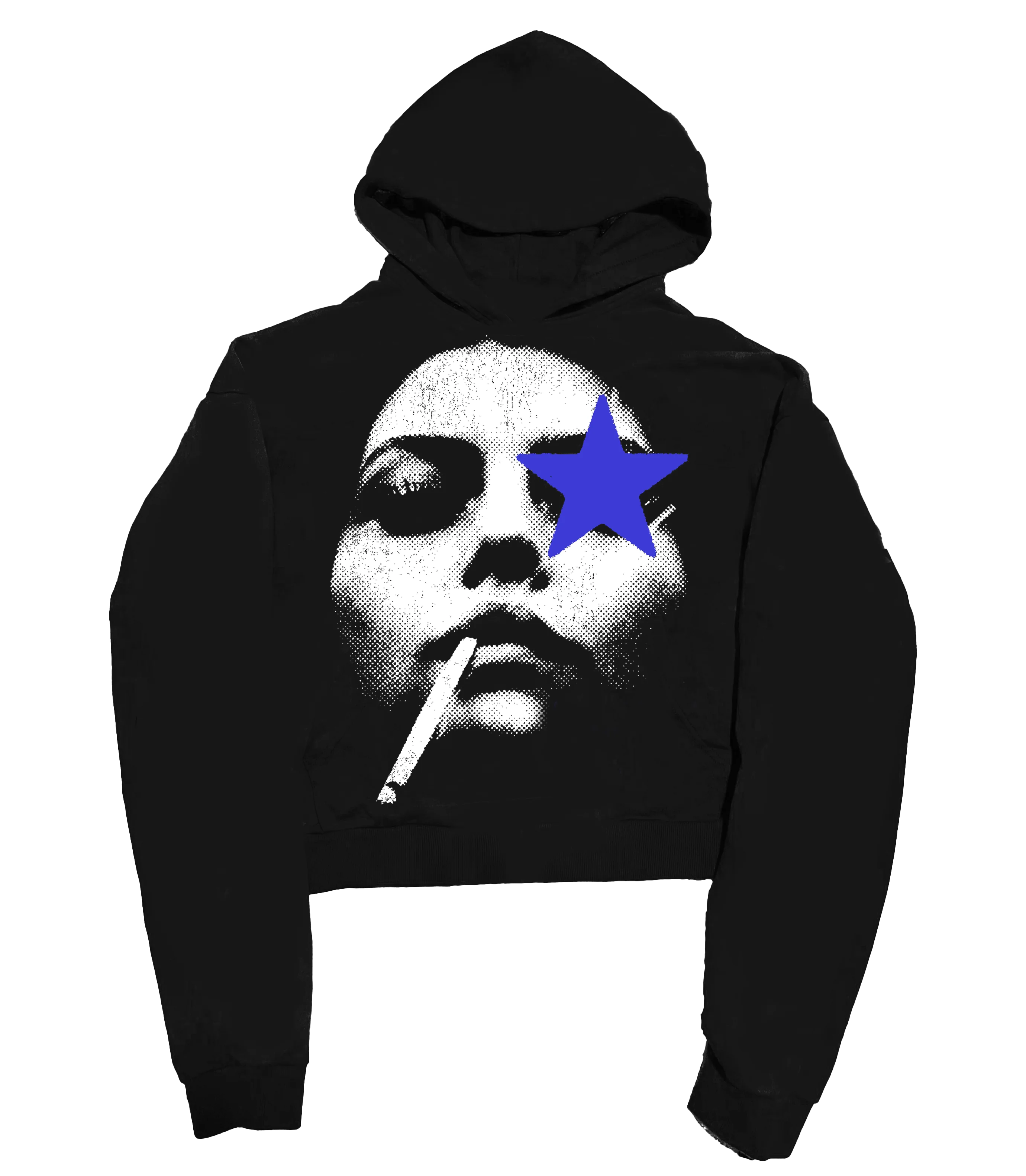 'LOST STAR' 500G HEAVYWEIGHT HOODIE - Image 2