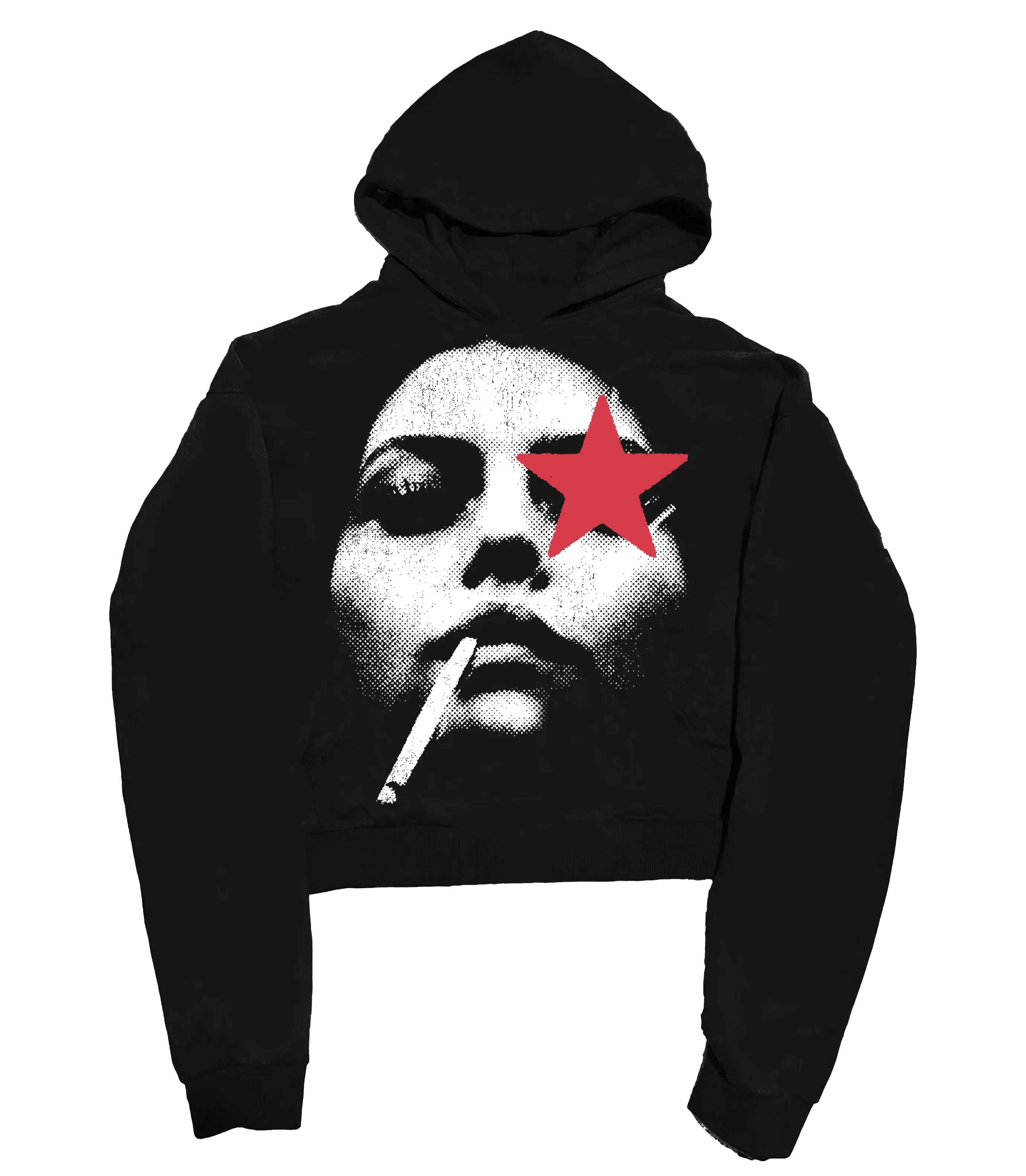 'LOST STAR' 500G HEAVYWEIGHT HOODIE - Image 3