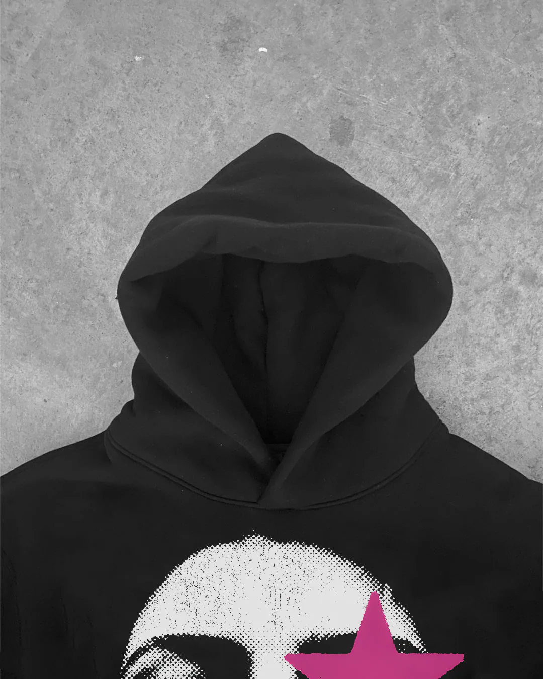 'LOST STAR' 500G HEAVYWEIGHT HOODIE - Image 4