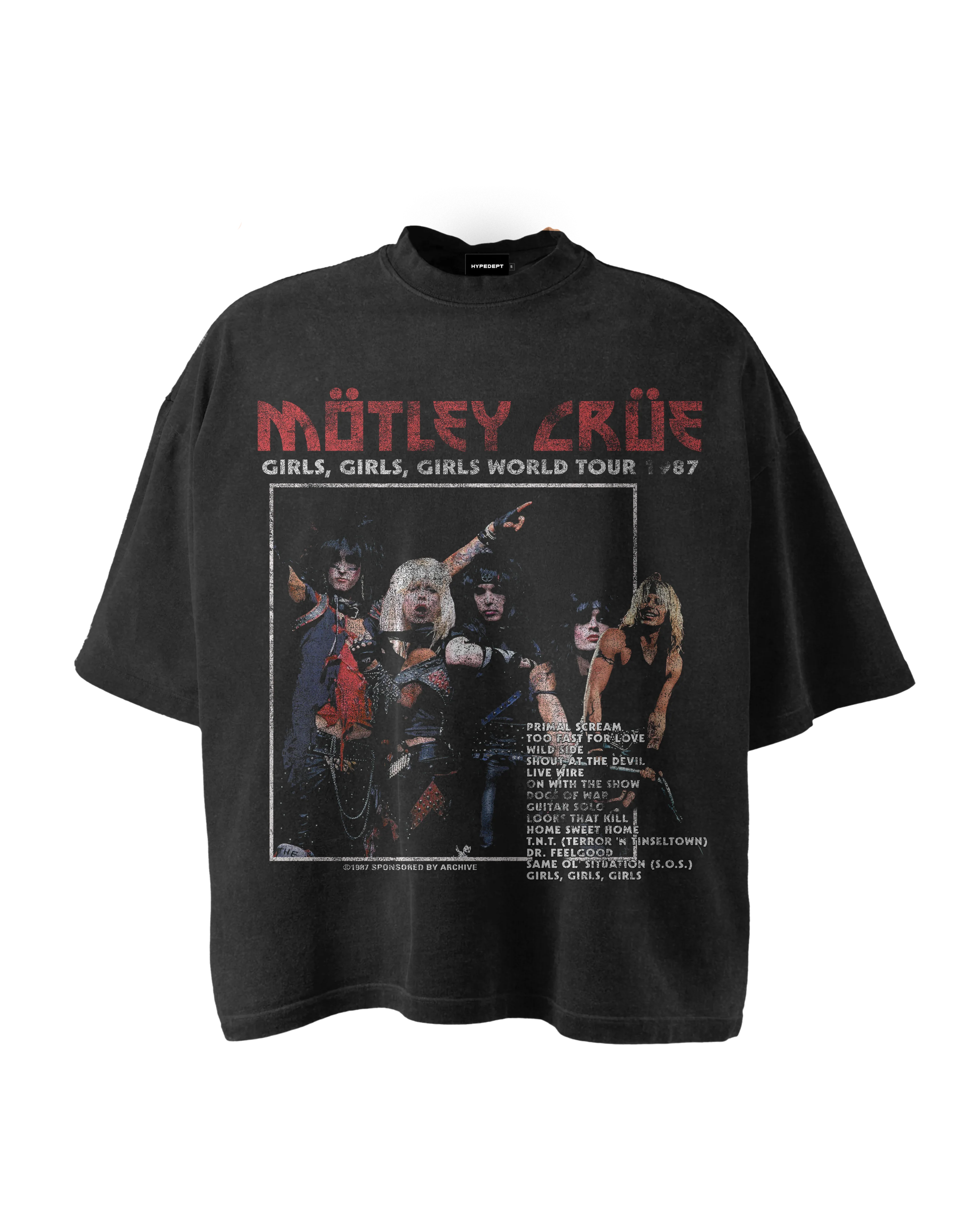 'MÖTLEY CRÜE' GRAPHIC TEE