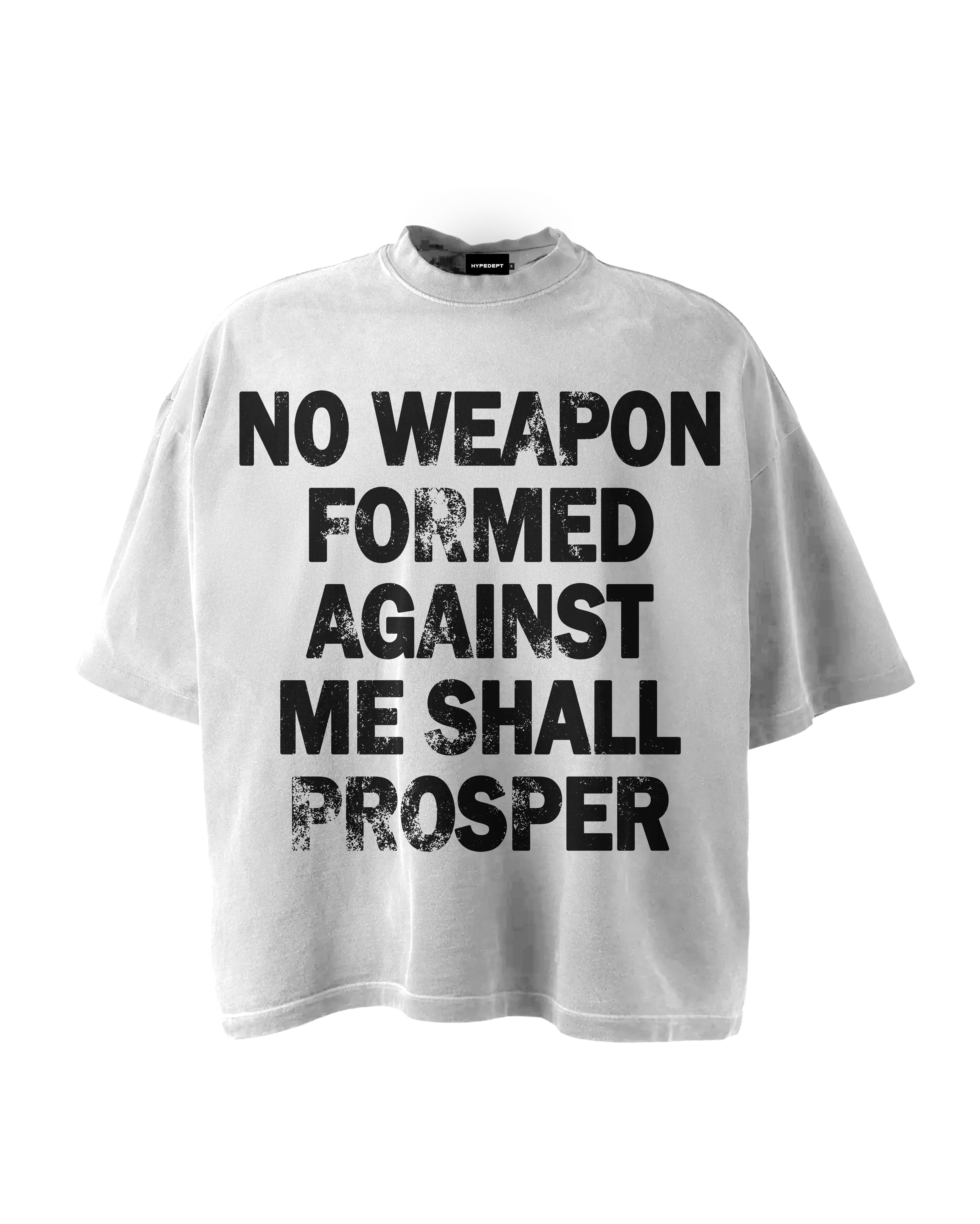 'NO WEAPON FORMED' GRAPHIC TEE