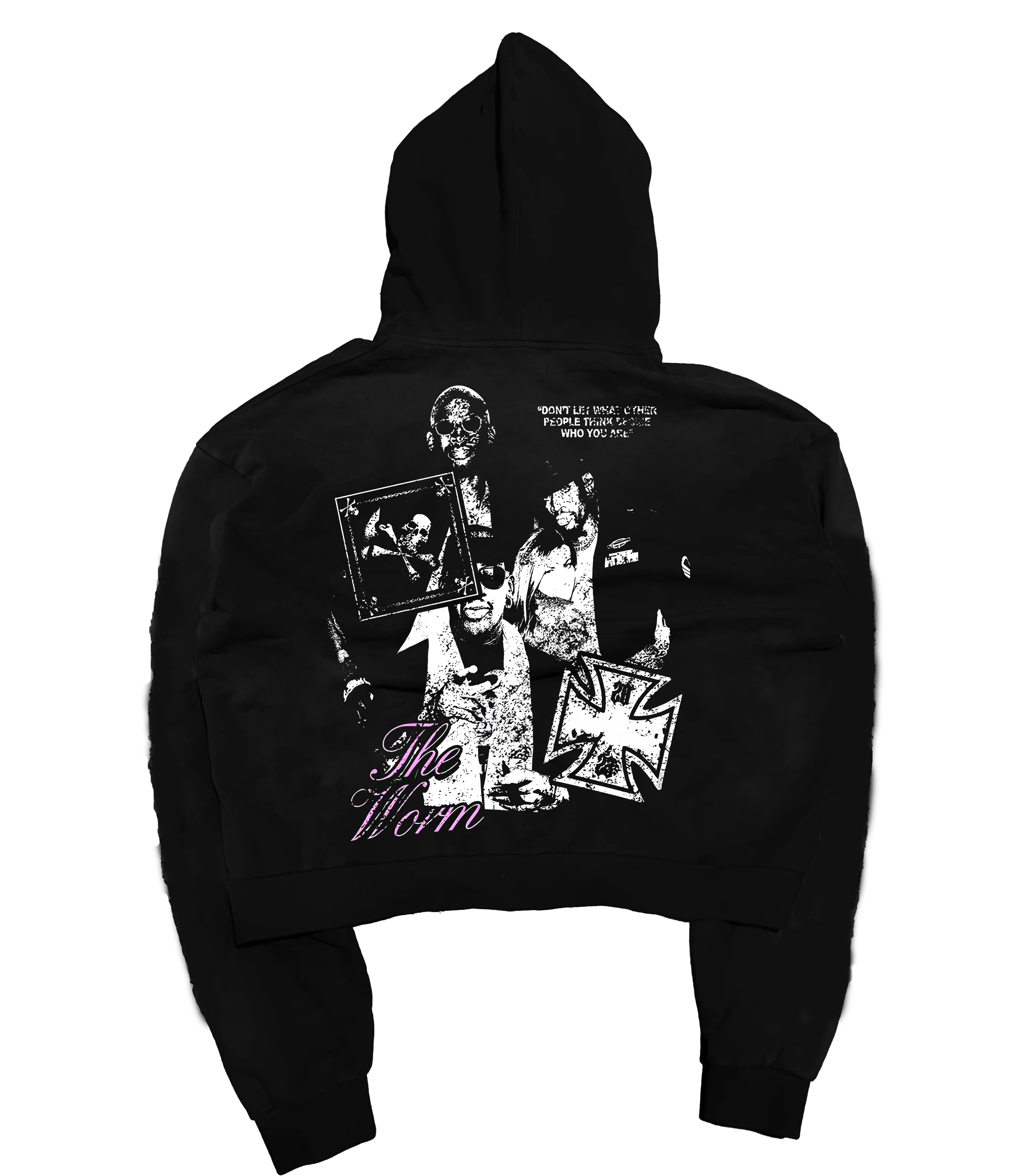 'THE WORM' 500G HEAVYWEIGHT HOODIE - Image 2