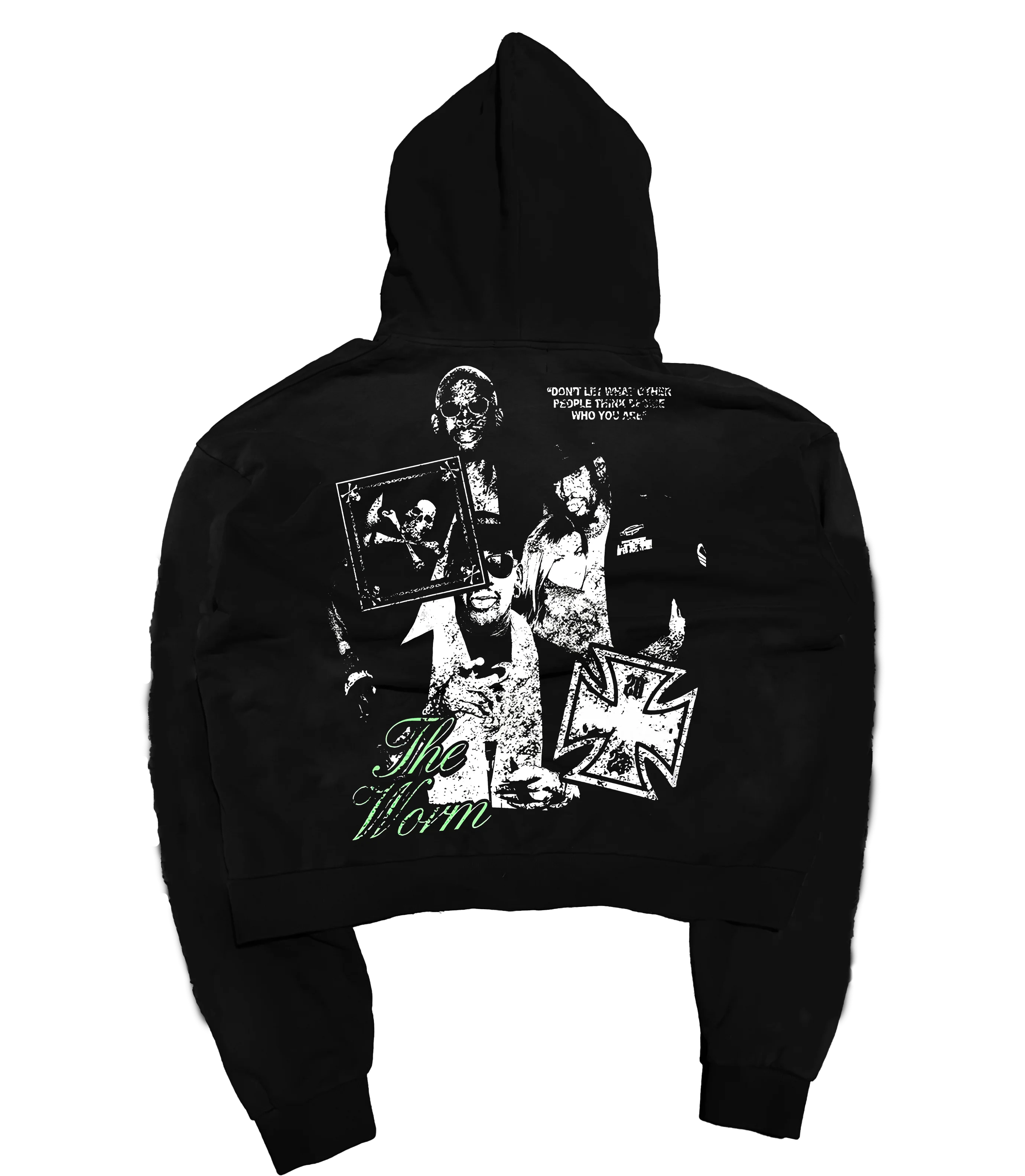 'THE WORM' 500G HEAVYWEIGHT HOODIE - Image 4